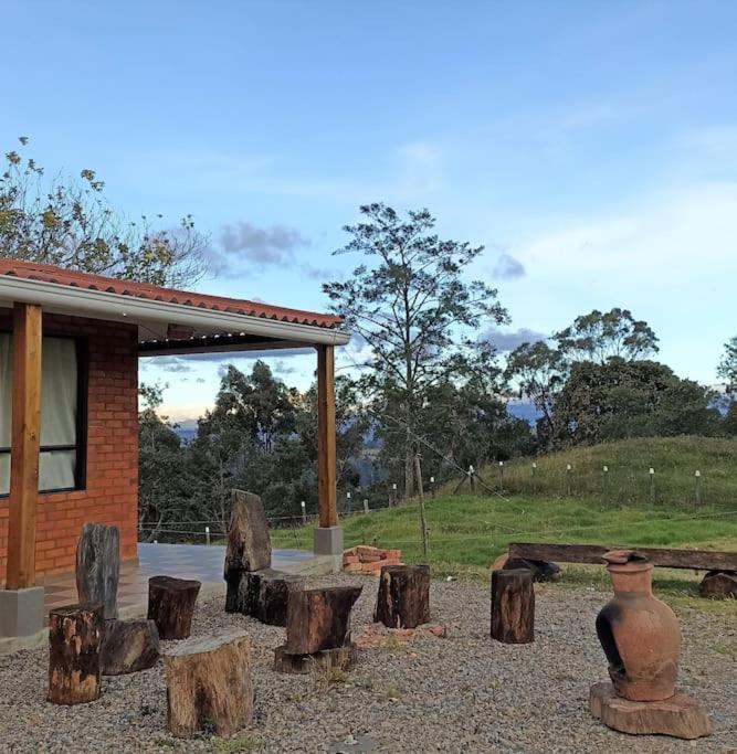 Hermosa Casa Campestre Moderna "Rancho La Marina" Chiquinquirá Exteriér fotografie