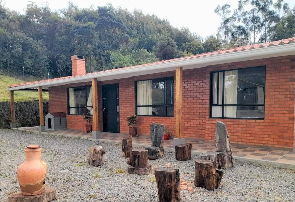 Hermosa Casa Campestre Moderna "Rancho La Marina" Chiquinquirá Exteriér fotografie